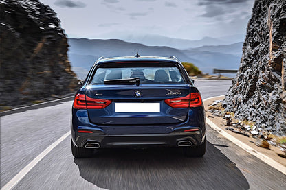 BMW SERIE 5 G31 TOURING 2017+ PARAURTI POSTERIORE LOOK M IN ABS AUTOELEGANCERICAMBI