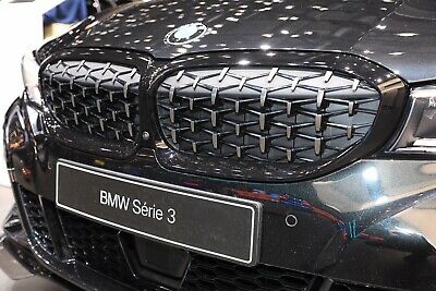 GRIGLIA ANTERIORE BMW SERIE 3 G20 G21 2018+ CALANDRE TOTAL BLACK M DESIGN