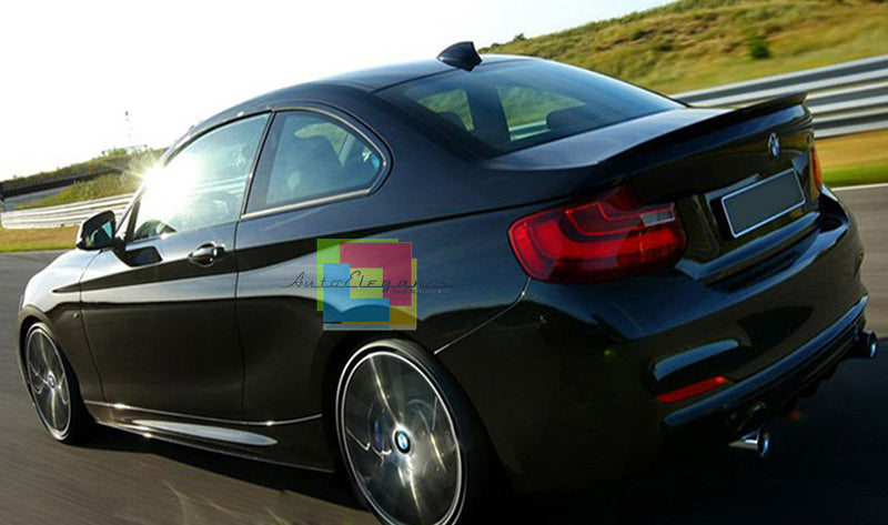 REAR SPOILER ON THE HOOD IN ABS FOR BMW 2 SERIES F22 F23 2013 ONWARDS -.