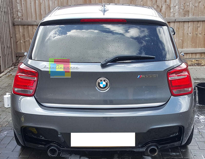 MODANATURA ADESIVA BMW SERIE 1 F20 2011+ CROMATURA POSTERIORE ACCIAIO INOX