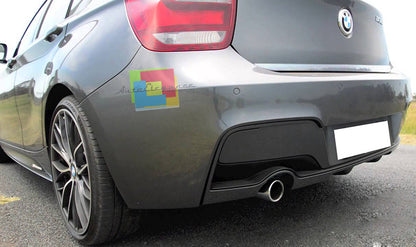 MODANATURA ADESIVA BMW SERIE 1 F20 2011+ CROMATURA POSTERIORE ACCIAIO INOX