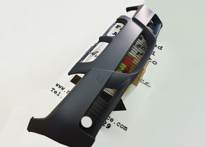 PARAURTI ANTERIORE + FENDINEBBIA LOOK M PER BMW SERIE 3 E90 E91 2004-2008