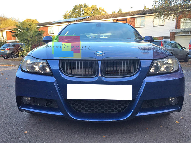PARAURTI ANTERIORE + FENDINEBBIA LOOK M PER BMW SERIE 3 E90 E91 2004-2008