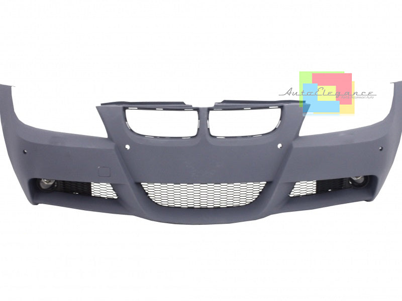 PARAURTI ANTERIORE + FENDINEBBIA LOOK M PER BMW SERIE 3 E90 E91 2004-2008