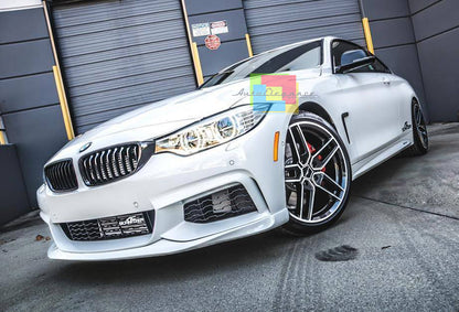 UNDER BUMPER M DESIGN - BMW 4 SERIES F32 COUPE 2013+ FRONT SPOILER -