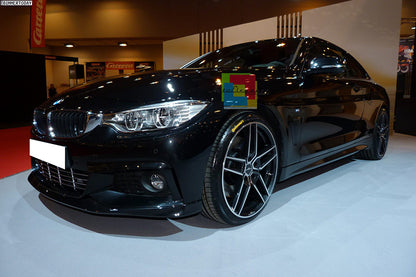 UNDER BUMPER M DESIGN - BMW 4 SERIES F32 COUPE 2013+ FRONT SPOILER -