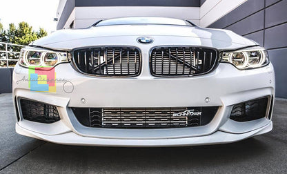 UNDER BUMPER M DESIGN - BMW 4 SERIES F32 COUPE 2013+ FRONT SPOILER -