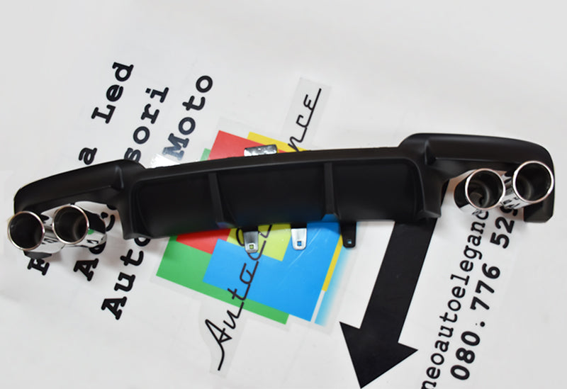 DIFFUSORE SOTTO PARAURTI BMW SERIE 5 F10 11-14 BERLINA CON TERMINALI M POWER