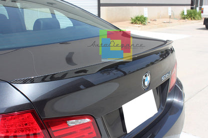 DEFLETTORE POSTERIORE BMW SERIE 5 F10 F18 SPOILER SUL COFANO IN CARBONIO