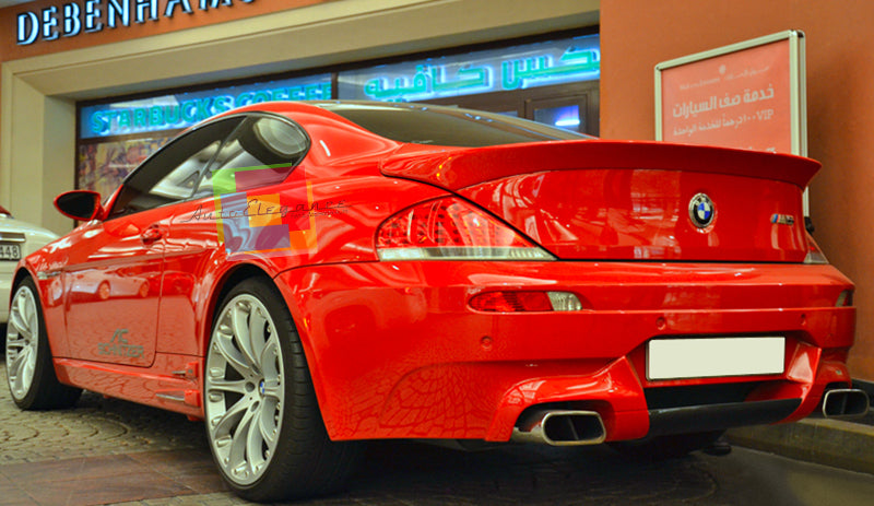 SPOILER POSTERIORE SUL COFANO LOOK M6 - BMW SERIE 6 E63 2003-2010 -