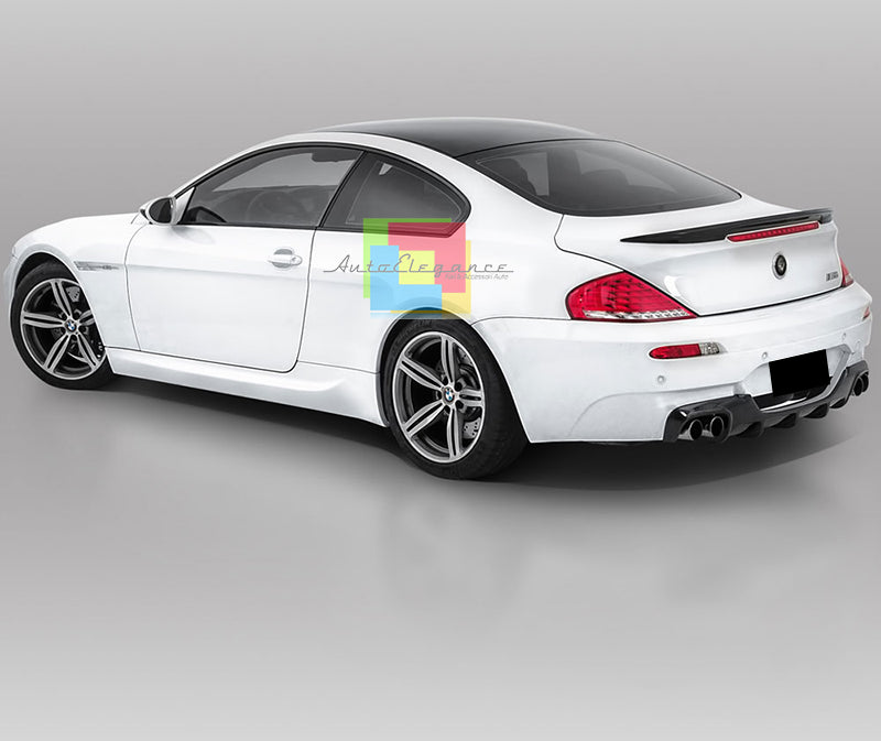 SPOILER POSTERIORE SUL COFANO PER BMW SERIE 6 E64 E63 04-10 - LOOK M6