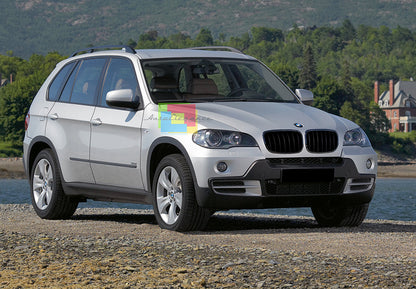 GRIGLIA ANTERIORE BMW X5 E53 2003-2007 RESTYLING NERO LUCIDO LOOK M