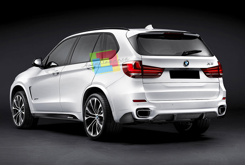 BMW X5 F15 SPOILER SOTTO PARAURTI POSTERIORE - 3 PEZZI SOLO PARAURTI M AUTOELEGANCERICAMBI