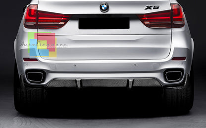 BMW X5 F15 SPOILER SOTTO PARAURTI POSTERIORE - 3 PEZZI SOLO PARAURTI M AUTOELEGANCERICAMBI