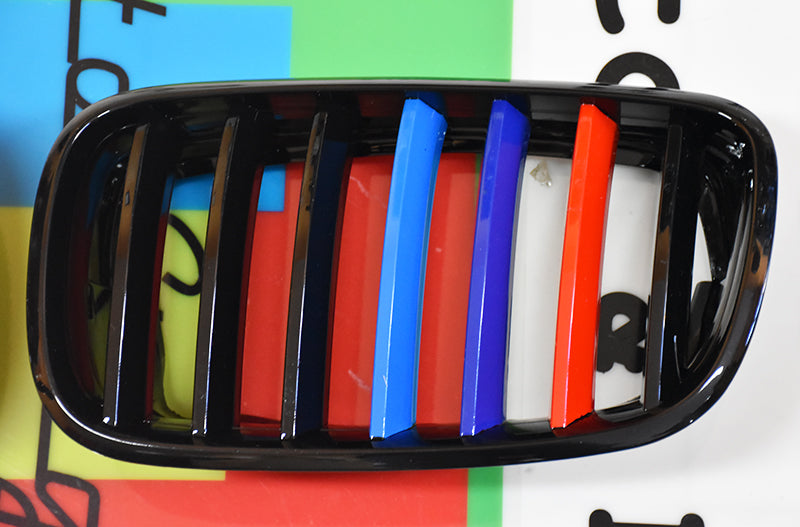 GRIGLIA ANTERIORE BMW X6 E71 2008+ CALANDRA NERA DESIGN 3 COLORI M