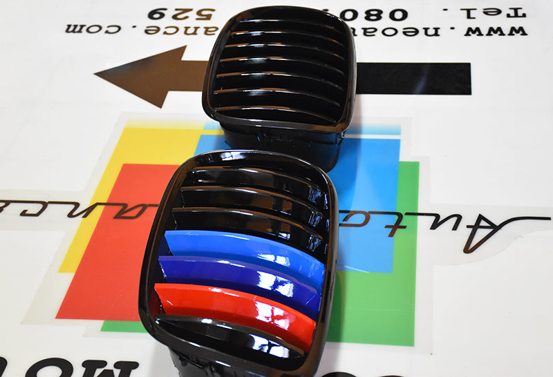 GRIGLIA ANTERIORE BMW X6 E71 2008+ CALANDRA NERA DESIGN 3 COLORI M