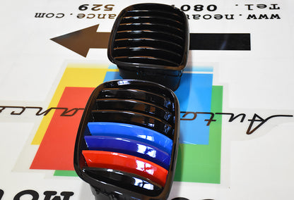 GRIGLIA ANTERIORE BMW X6 E71 2008+ CALANDRA NERA DESIGN 3 COLORI M