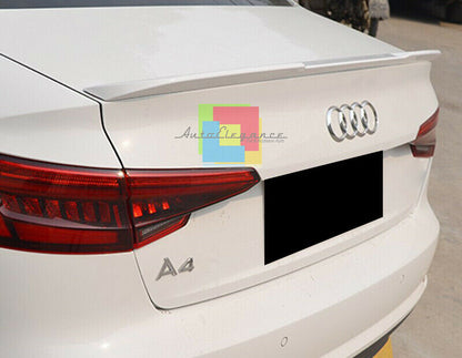 SPOILER POSTERIORE SUL COFANO S4 RS4 LOOK AUDI A4 B9 DAL 2015 IN POI BERLINA