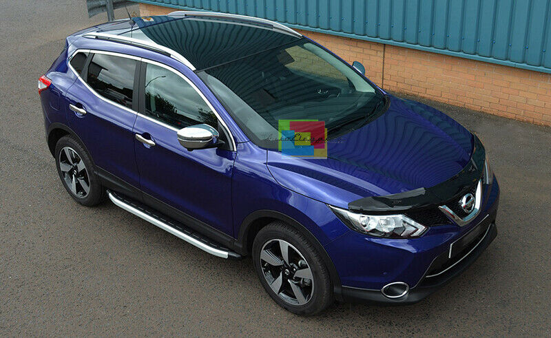 PEDANE LATERALI NISSAN QASHQAI II DAL 2014+ SOTTO PORTA ANTISCIVOLO .-.
