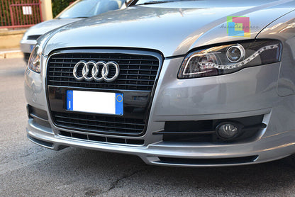 SPOILER ANTERIORE SOTTO PARAURTI DESIGN S4 S LINE PER AUDI A4 B7 2004-2007