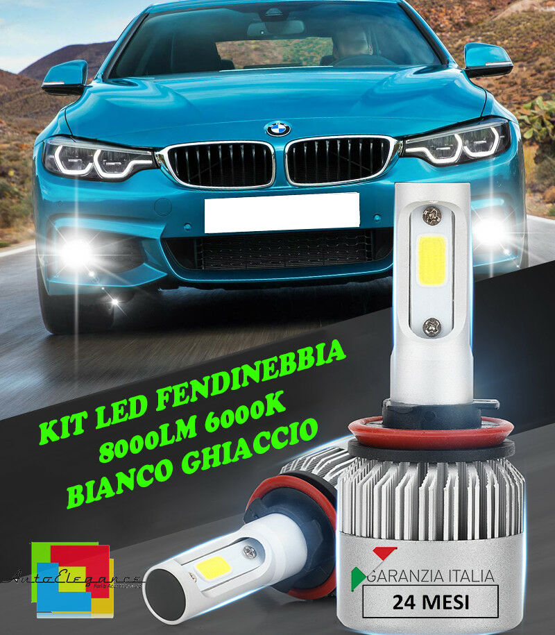 LAMPADE FENDINEBBIA A LED CREE BMW SERIE 4 F32 F33 F36 CAMBUS BIANCO GHIACCIO