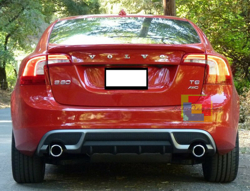SPOILER R DESIGN DIFFUSORE SOTTO PARAURTI POSTERIORE VOLVO V60 S60 2010-2017