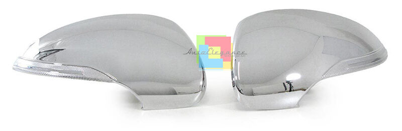 CALOTTE COPRI SPECCHIETTI ADESIVE MERCEDES CLASSE S W221 05-09 DESIGN CROMATO AUTOELEGANCERICAMBI