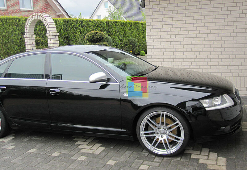AUDI A6 4F C6 04-08 COPERTURE SATINATE SPECCHI - CALOTTE SPECCHIETTI SLINE S6 AUTOELEGANCERICAMBI