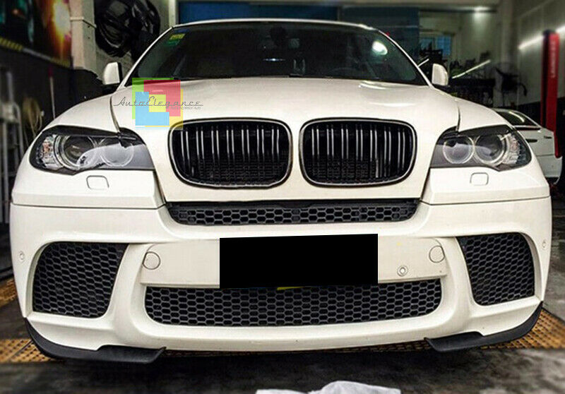 FRONT GRILLE GLOSS BLACK M DOUBLE BAND BMW X5 E70 2006 TO 2013 MASK