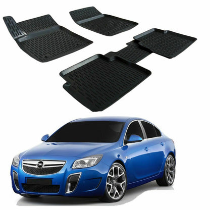 OPEL INSIGNIA 2008-2017 TAPPETINI AUTO IN GOMMA - TAPPETI TOP QUALITA -1