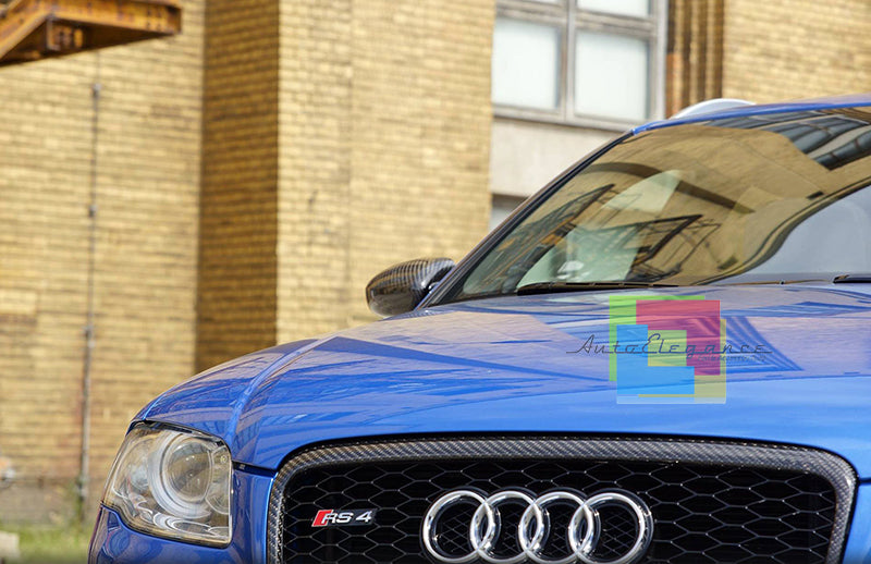 CALOTTE SPECCHI Audi A3 8P A4 S4 B5 B6 B7 4B SPECCHIETTI RETROVISORI IN CARBONIO AUTOELEGANCERICAMBI