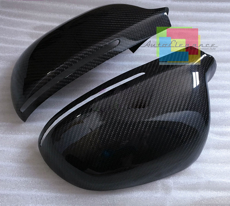 COPERTURE CARBONIO SPECCHI - CALOTTE AUDI A5 S5 2007 - 2009 PER FRECCIA A LED AUTOELEGANCERICAMBI