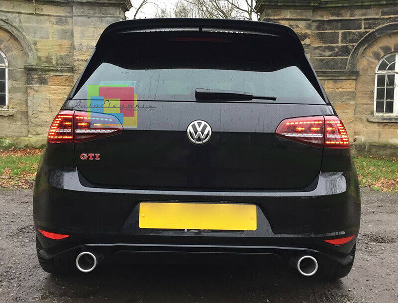 SOTTO PARAURTI VW GOLF 7 MK7 2012 IN POI DIFFUSORE POSTERIORE PER PARAURTI GTI -