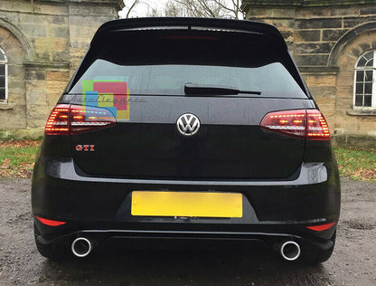 SOTTO PARAURTI VW GOLF 7 MK7 2012 IN POI DIFFUSORE POSTERIORE PER PARAURTI GTI -