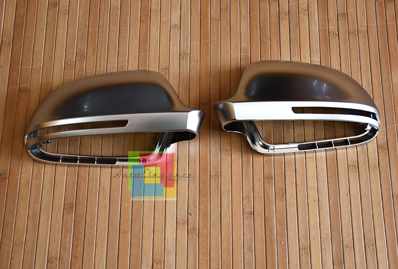 AUDI Q3 2012 AL 2015 COPERTURE SATINATE SPECCHI CALOTTE PER FRECCIA A LED SLINE AUTOELEGANCERICAMBI