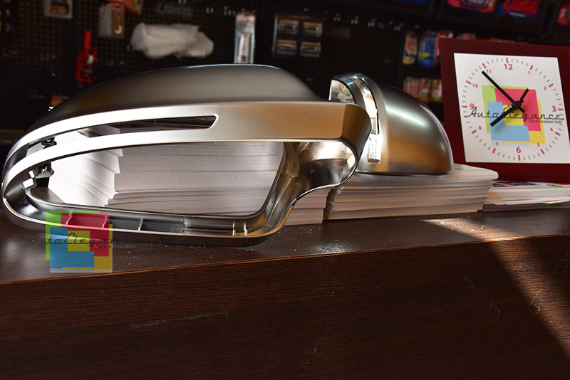 AUDI Q3 2012 AL 2015 COPERTURE SATINATE SPECCHI CALOTTE PER FRECCIA A LED SLINE AUTOELEGANCERICAMBI