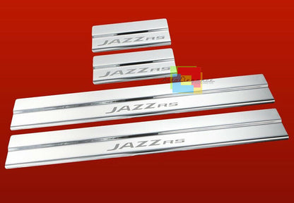 HONDA JAZZ MK4 2013 ONWARDS CHROME ADHESIVE DOOR SILL SPORT LOOK 4 PIECES