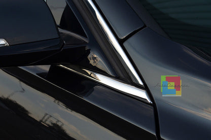 BMW SERIE 3 F30 2011-2015 BERLINA CORNICE FINESTRINI CROMATA ADESIVA 3M ACCIAIO AUTOELEGANCERICAMBI