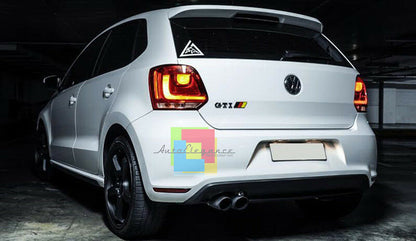 REAR WINDOW SPOILER VW POLO 6R 2009+ GTI LOOK WING