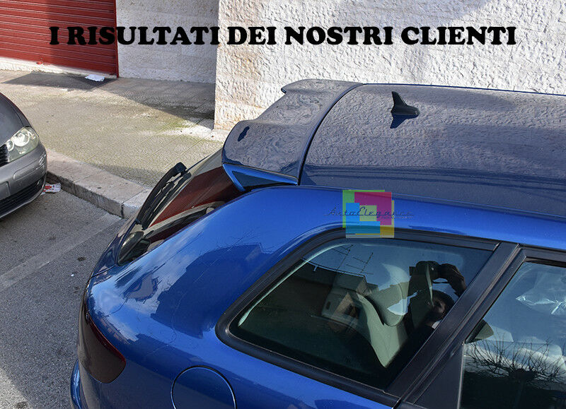 AUDI A3 8P 2005-2012 SPORTBACK SPOILER POSTERIORE ALETTONE SUL TETTO DESIGN RS3 AUTOELEGANCERICAMBI