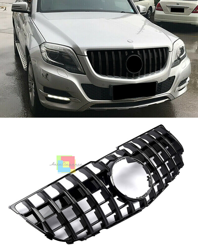 GRIGLIA ANTERIORE MERCEDES GLK 2013-2016 BLACK MASCHERINA AMG PANAMERICANA