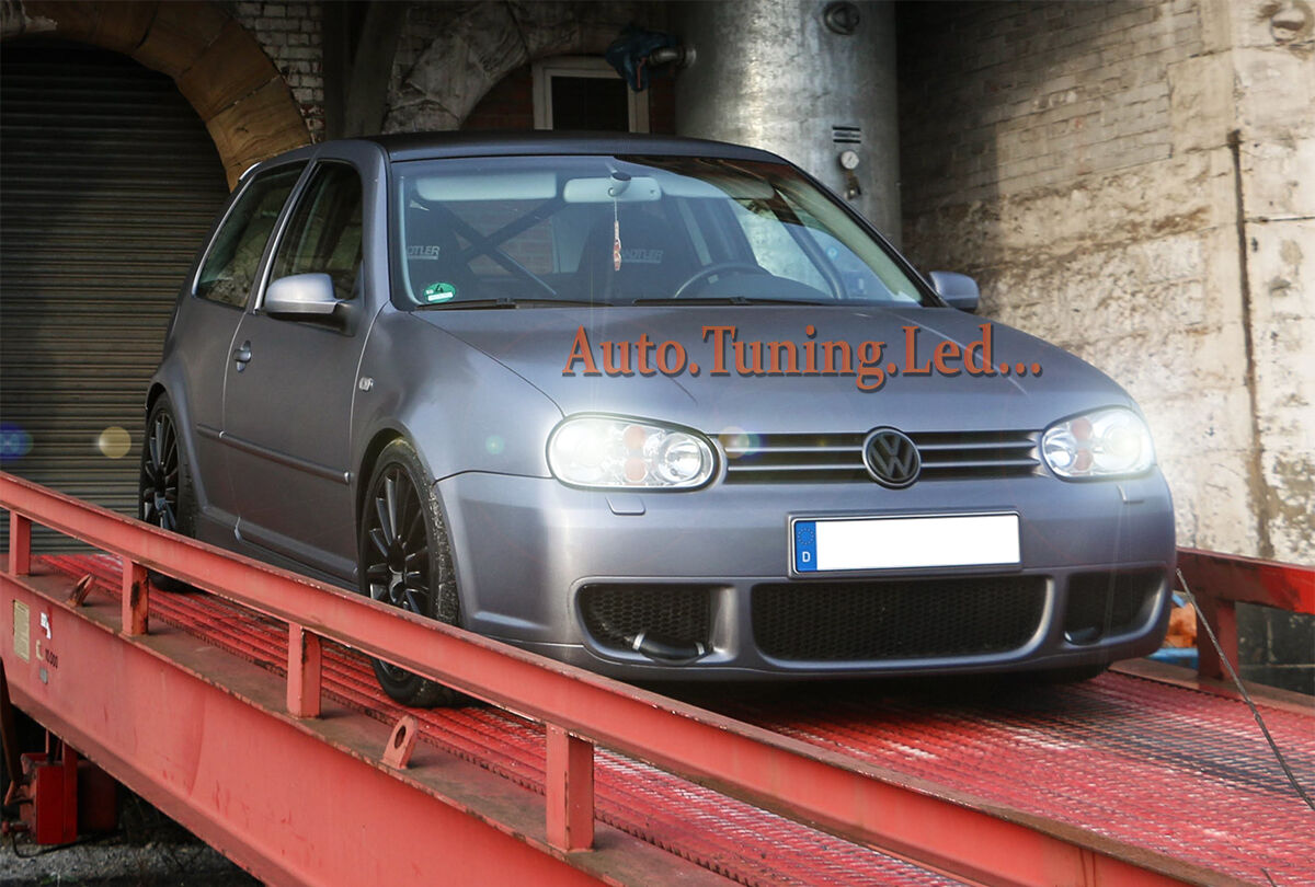 VW GOLF 4 97-04 COPPIA LAMPADE H7 BLUE XENON BIANCO ANABBAGLIANTE 55W 12V