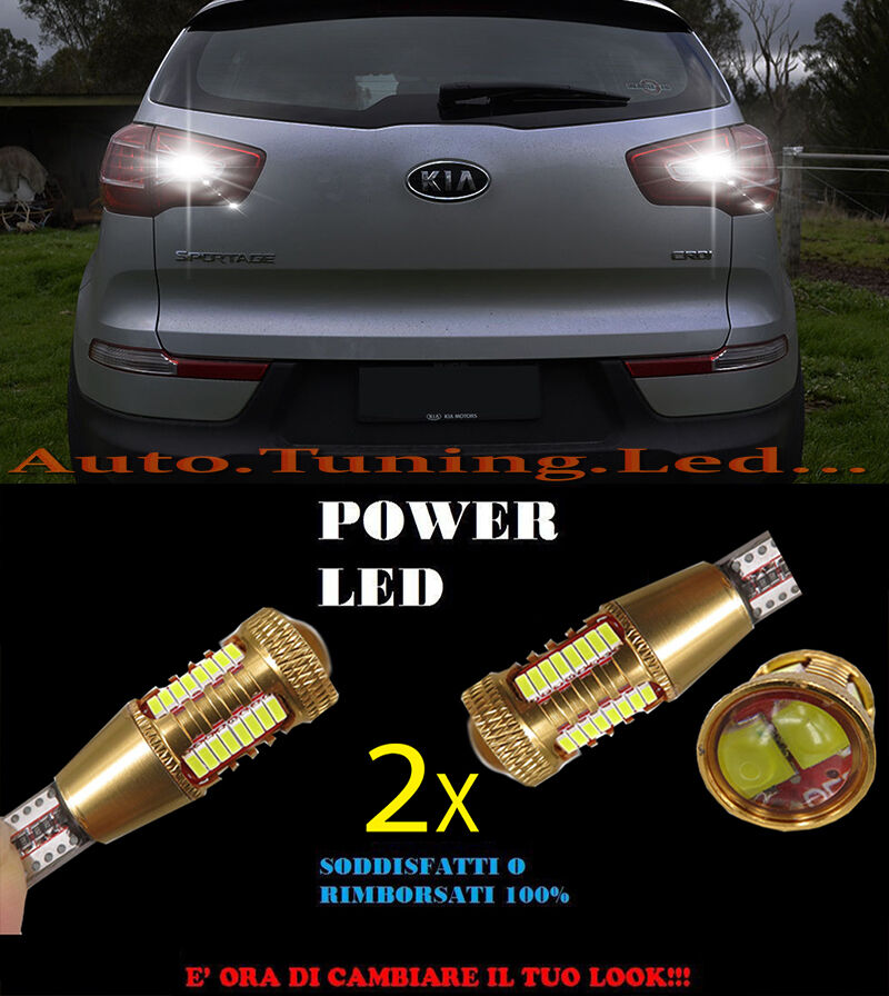 KIA SPORTAGE LAMPADE RETROMARCIA LED T15 W16W SUPER QUALITA NO ERROR
