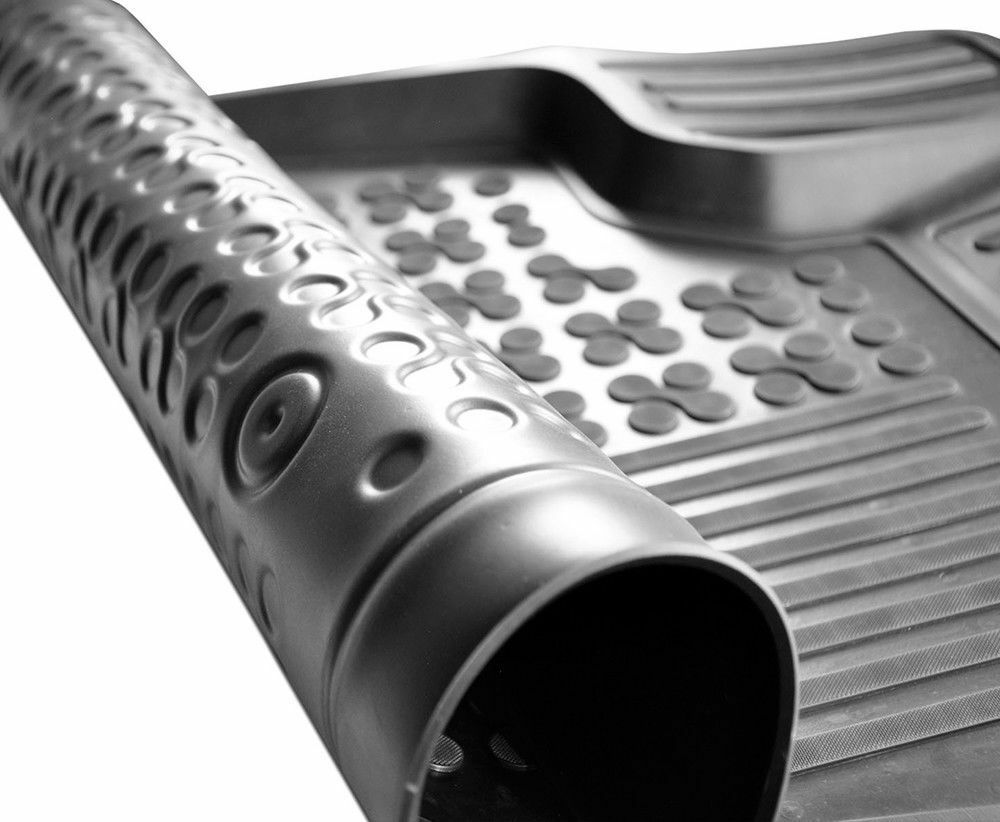 MITSUBISHI COLT 3 PORTE 2008+ TAPPETINI AUTO IN GOMMA - TAPPETI TOP QUALITA -1-