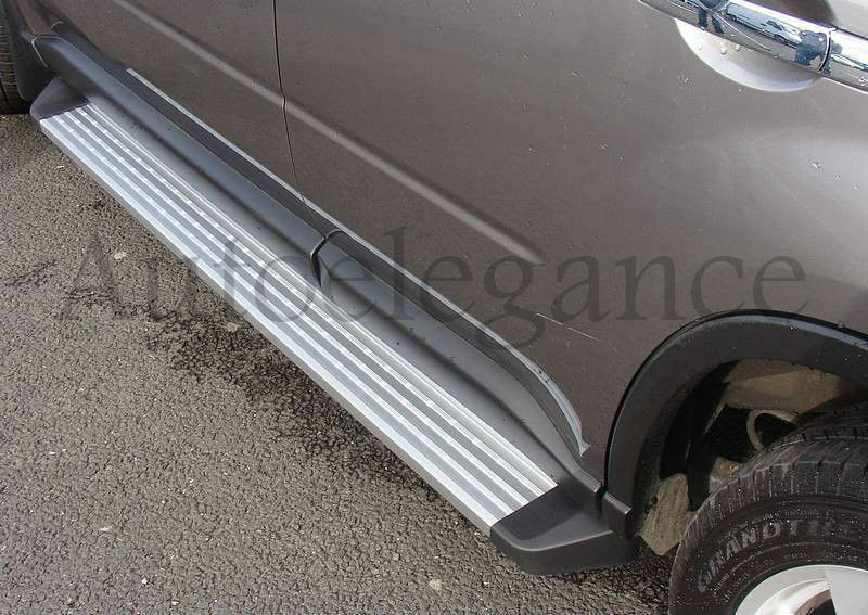 PEDANE LATERALI PER NISSAN QASHQAI 2006-2013 SOTTOPORTA TOP QUALITA' ALLUMINIO