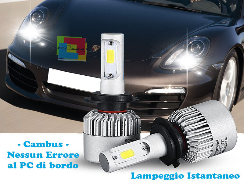 LAMPADE ABBAGLIANTI LED PORSCHE BOXSTER 981 2012+ ISTANTANEO CREE