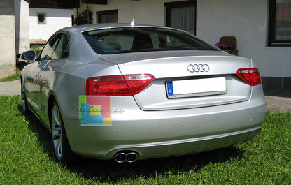 SOTTO PARAURTI LOOK RS5 S5 DIFFUSORE POSTERIORE AUDI A5 COUPE 2007-2011