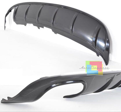 SOTTO PARAURTI LOOK RS5 S5 DIFFUSORE POSTERIORE AUDI A5 COUPE 2007-2011