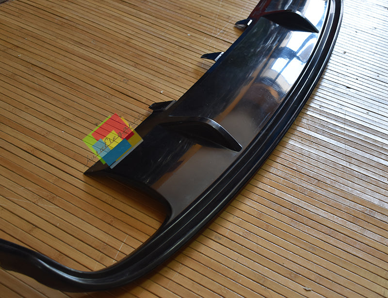 REAR DIFFUSER Audi A4 B8 8K 2007-2011 UNDER BUMPER LOOK RS4 S4 SLINE