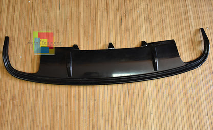 REAR DIFFUSER Audi A4 B8 8K 2007-2011 UNDER BUMPER LOOK RS4 S4 SLINE